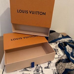 Authentic LOUIS VUITTON gift boxes duo